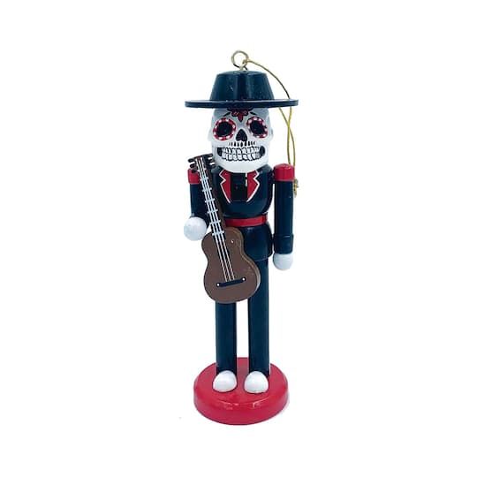 6" Day of the Dead Ornament By Santasworkshop | 2" x 2" x 6" | Michaels®